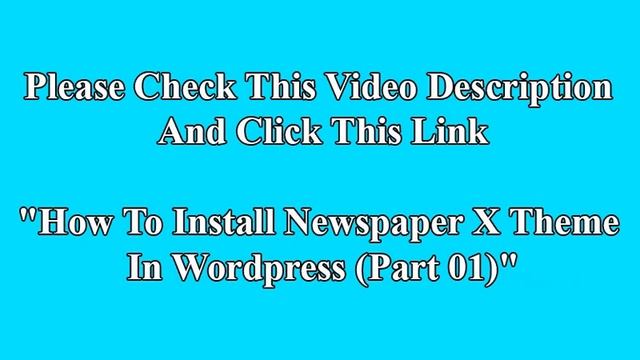 How to install newspaper 11 theme in wordpress । part 02 । Default newspaper pro । mdzahidurbd смотреть онлайн