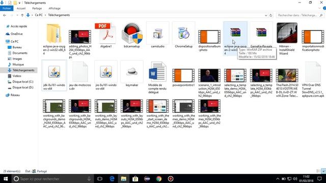 Installation java et eclipse смотреть онлайн