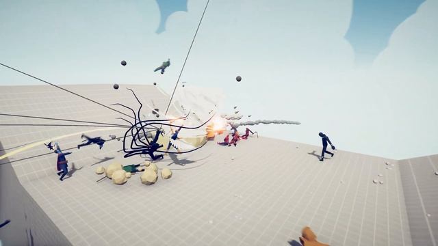 SUPER PEASANT vs MARVEL Team - Totally Accurate Battle Simulator TABS смотреть онлайн