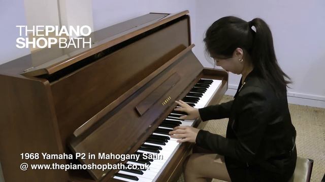 1968 Yamaha P2 Mahogany Satin Upright Piano @ The Piano Shop, Bath смотреть онлайн