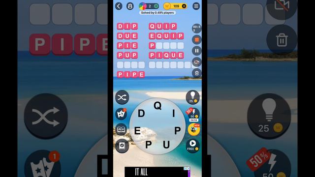 Pro player playing WORD level 1070 - Hints, tips and guides смотреть онлайн