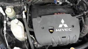 Стук двигателя Lancer X 2.0 (4B11)
