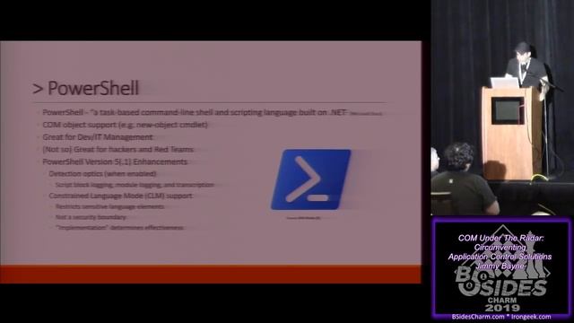 1 04 COM Under The Radar Circumventing Application Control Solutions Jimmy Bayne смотреть онлайн