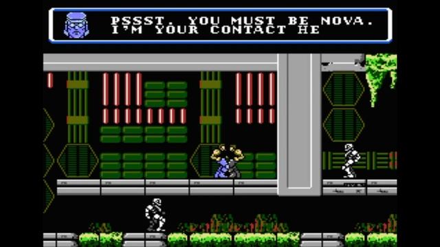 Dendy (Famicom,Nintendo,Nes) 8-bit Power Blade 1часть Sector 3.avi