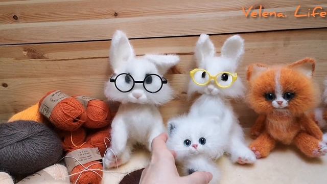 Котенок родился Рыжик //Покупки пряжи //ПЛАНЫ //по просьбам сшиваем голову и тело смотреть онлайн