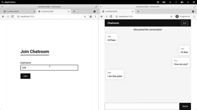 Create Real-time Chat App using HTML, CSS, JavaScript, NodeJS & Socket.io | Demo смотреть онлайн