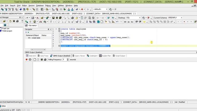 Set business rules with check constraints in oracle. смотреть онлайн