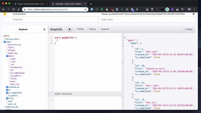 6. Query to fetch personal todos смотреть онлайн