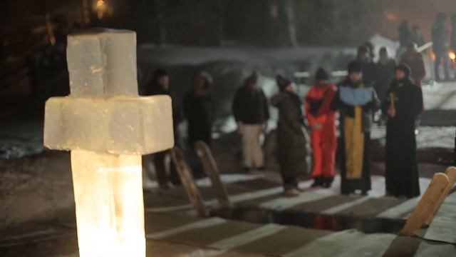 Крещение в Горячих ключах