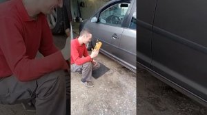 Как убрать Антигравийное покрытие с порога? Так вы ещё точно не пробовали!