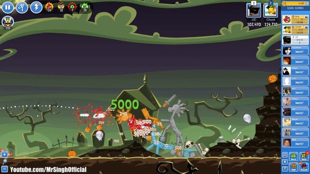 Angry Birds Friends Halloween Tournament Week 76 Level 6 - Highscore - Walkthrough 3-Star 2013 HD смотреть онлайн