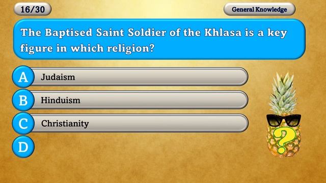 General Knowledge Quiz #34: Trivia Fun: Multiple Choice: Pub Quiz Challenge. смотреть онлайн