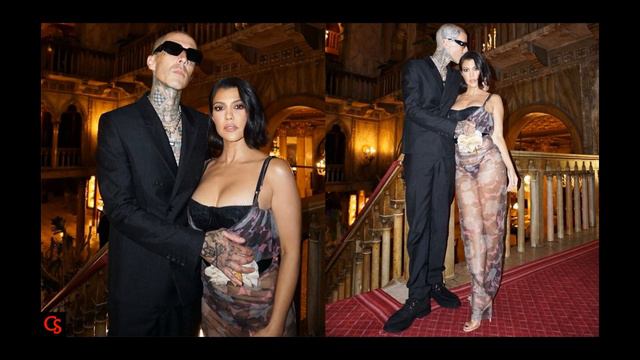 Kourtney Kardashian and Travis Barker at Dolce & Gabbana's 2021 Alta Moda Show in Venice, Italy смотреть онлайн