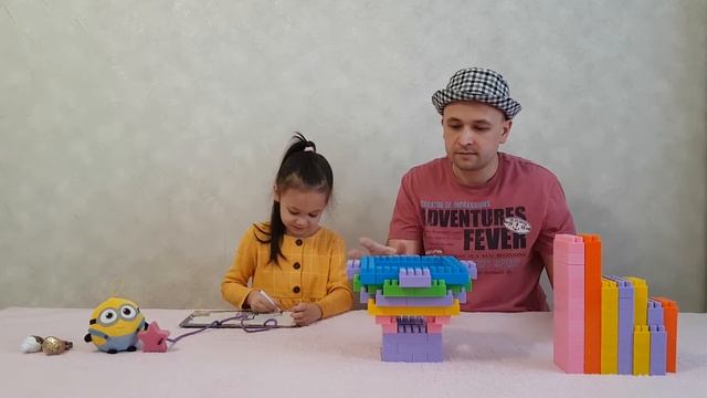 Собираем воздушный шар из конструктора! смотреть онлайн