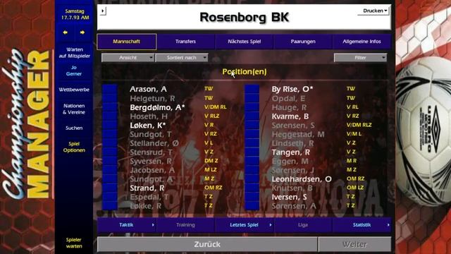 Championship Manager 01-02 [93-94 Mod] #001 -Zurück in die 90er- смотреть онлайн
