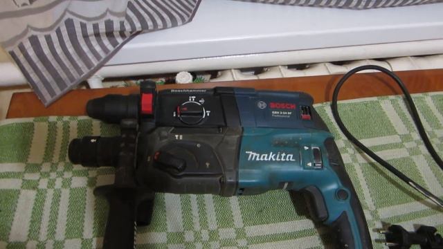 Сравнение перфораторов Макита, Бош , Китай Часть 3 смотреть онлайн