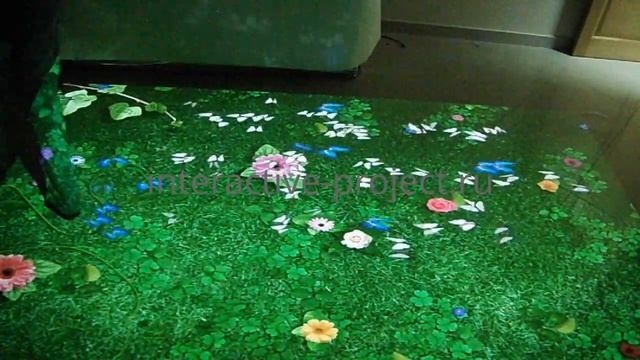 Интерактивный пол для детей смотреть онлайн