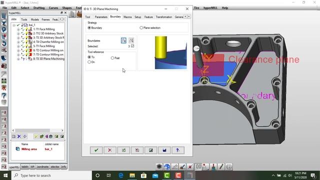 HyperMILL 5 axis tutorial: Lesson 1 смотреть онлайн