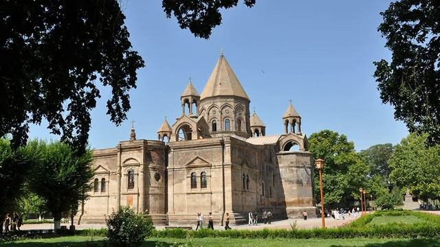 Эчмиадзинский кафедральный собор. Армения. смотреть онлайн