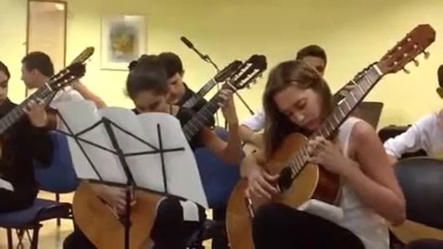 Sabre Dance guitar Magic Strings смотреть онлайн