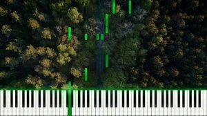 Может знает лес – Н. Расторгуев & Н. Княжинская (из м/ф "Князь Владимир") | На пианино