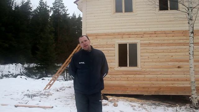 Отзыв о работе Ск Дачник, дом 6х6 в Поддубье смотреть онлайн