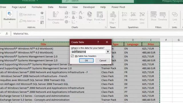How To Convert Data Into A Table in Microsoft Excel? смотреть онлайн