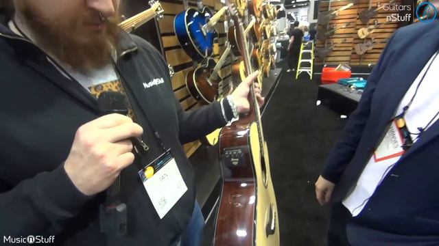 Music nStuff: NAMM-News Ibanez AEL Series Fanned Fret Acoustic Guitar смотреть онлайн