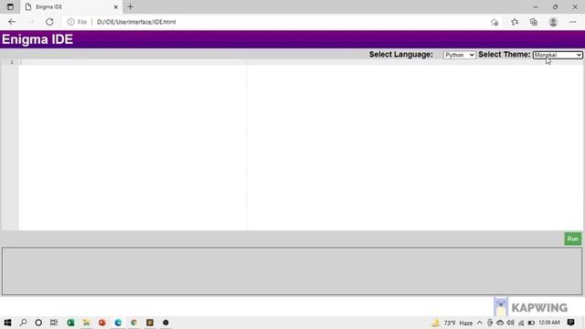 Online IDE Prototype Presentation смотреть онлайн