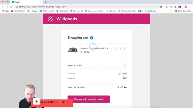 Functional Shopping Cart with Math Functions | Axure RP: Noob to Master Ep30 смотреть онлайн