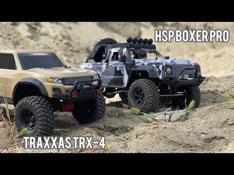 HSP Boxer PRO vs TRAXXAS TRX 4, НЕ ПОКУПАЙ пока не посмотришь!!! | лучшие RC бюджетки смотреть онлайн