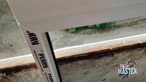 Как поставить пластиковую раму на балконе(мастер класс)