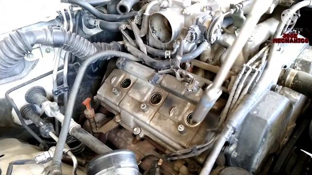 2002 Toyota 4runner 3.4 como cambiar las bujias y cables (spark plugs and wires replacement) смотреть онлайн