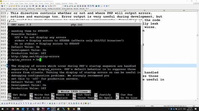 Enabling PHP error messages in Apache2 смотреть онлайн