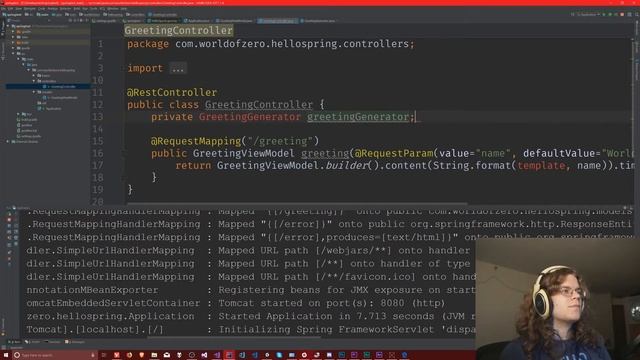 Dependency Injection in Spring смотреть онлайн