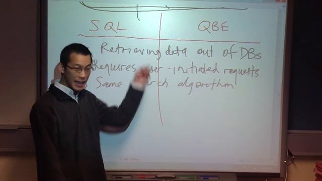 QBE's Relationship To SQL смотреть онлайн