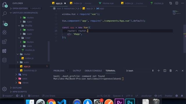 #Laravel how to make a social network with #Vue | Router смотреть онлайн