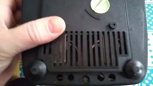 Старый дисковый телефон. Old 40 Year Old Bulgarian Dialer Phone