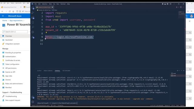 Getting Started With Power BI API (Set Up, Configuration, Examples) смотреть онлайн