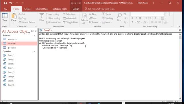 Learn SQL: Query 9: Functions COUNT() GROUP BY смотреть онлайн
