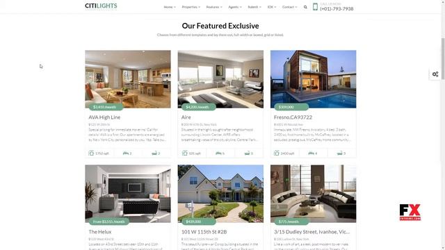 CitiLights - Real Estate WordPress Theme смотреть онлайн