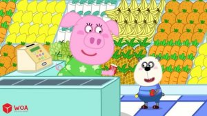 Ôi Không! Poo Poo bị Mắc Kẹt rồi! | Thói Quen Lành Mạnh | Wolfoo Tiếng Việt