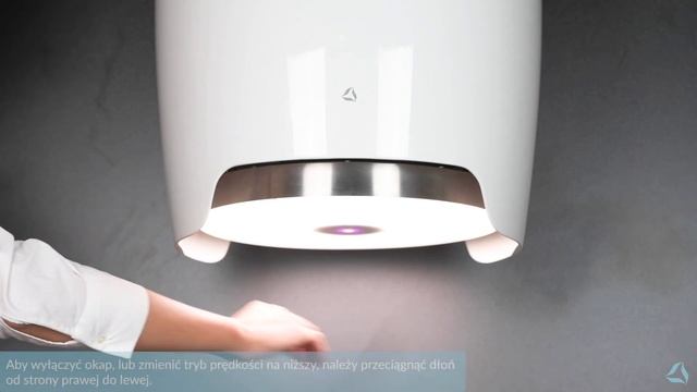 Sterowanie gestowe - okapy wyspowe смотреть онлайн