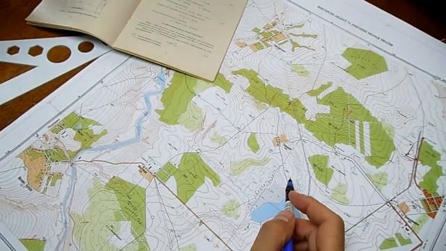 Определение высоты точки и уклона на топографической карте (1 занятие 3.09.13 ДМ-11) смотреть онлайн