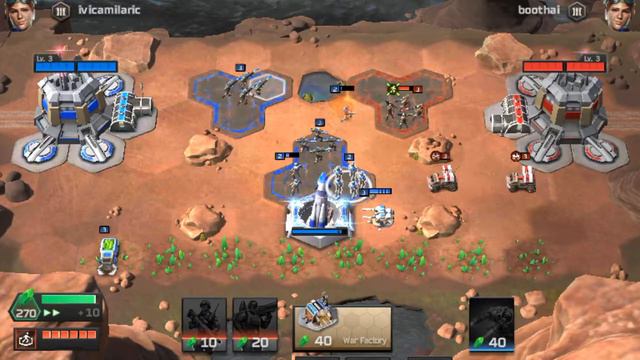 Command and Conquer Rivals PvP - First Andorid Gameplay Reaction смотреть онлайн