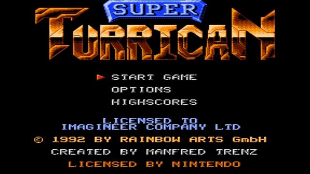 Super Turrican NES {Invincibility Cheat} смотреть онлайн