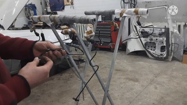 Обзор покрашенного двигателя Mercedes ОМ-366 #8 смотреть онлайн