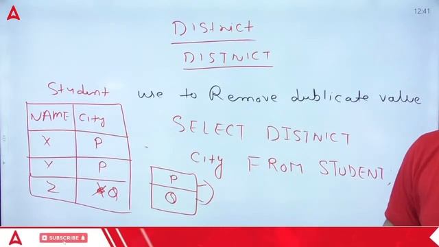 SEBI GRADE A 2023 | SQL DISTINCT - ORDER BY CLAUSE | SEBI GRADE A IT OFFICER смотреть онлайн