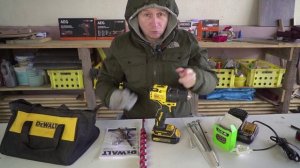 DeWalt dcd 708 Один из самых КОМПАКТНЫХ ЛЁГКИХ шуруповертов 18V