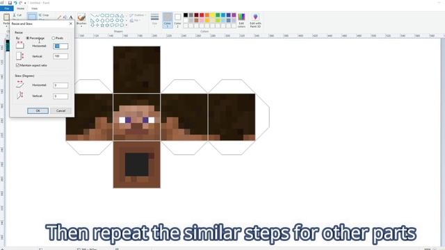 How to create a papercraft design for any Minecraft model. смотреть онлайн